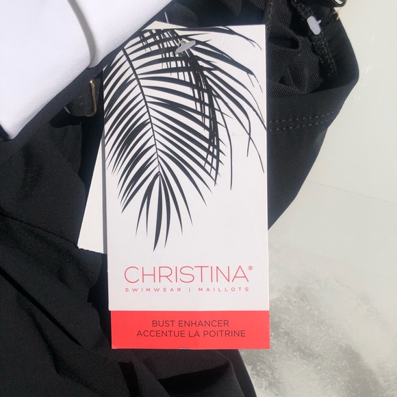 Christina swimwear bust enhancer top s 8 & 16 NWT - Picture 12 of 13